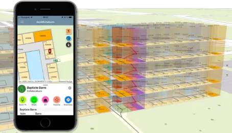 Exploiter une cartographie intérieure et extérieure avec ArcGIS Indoors