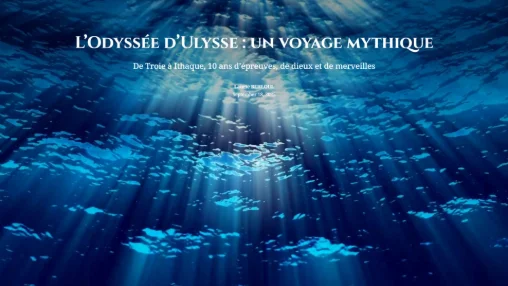 L’Odyssée d’Ulysse : un voyage mythique